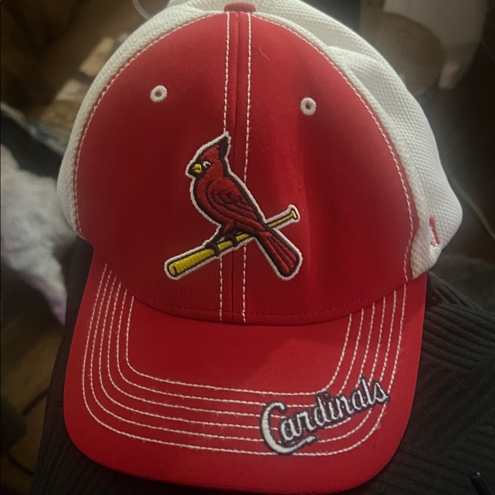 Cardinals Red and White Baseball Cap